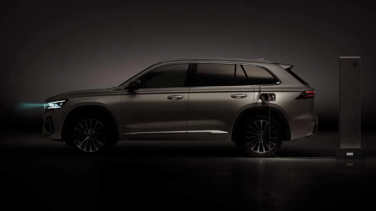 Geely Monjaro EM-i - vista lateral de este SUV h&iacute;brido