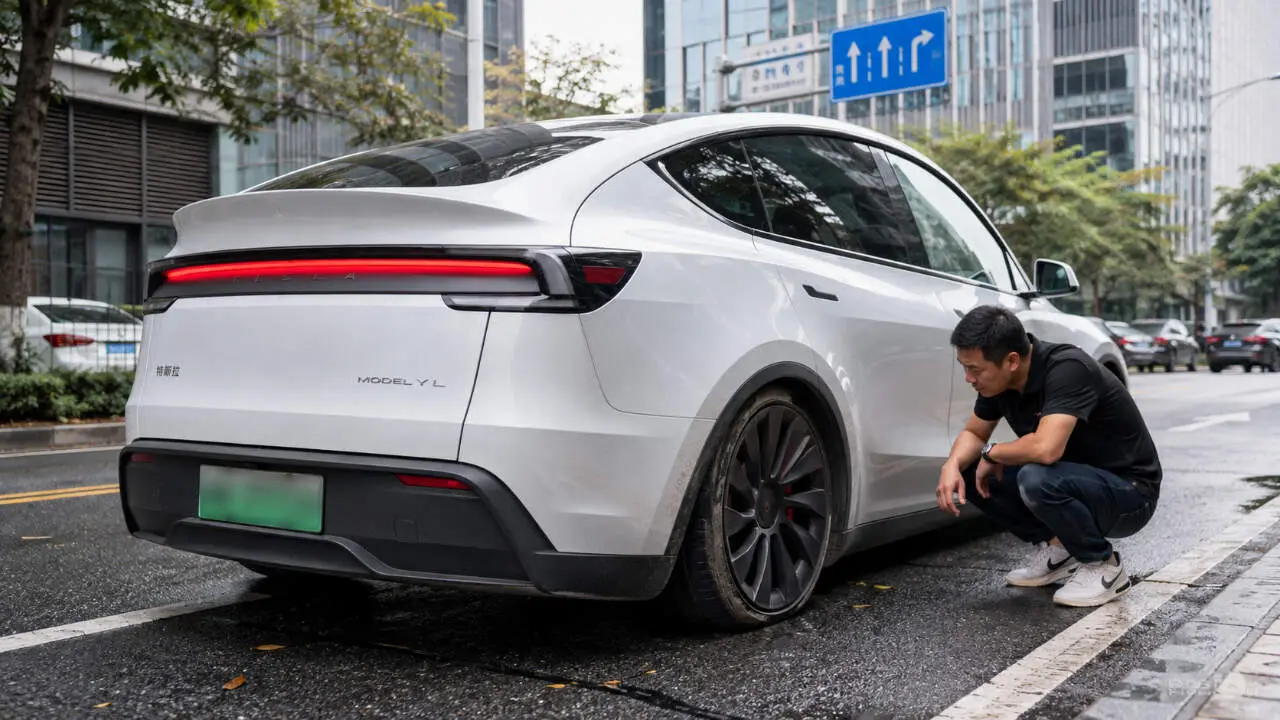 Problemas suspension Tesla Model Y L