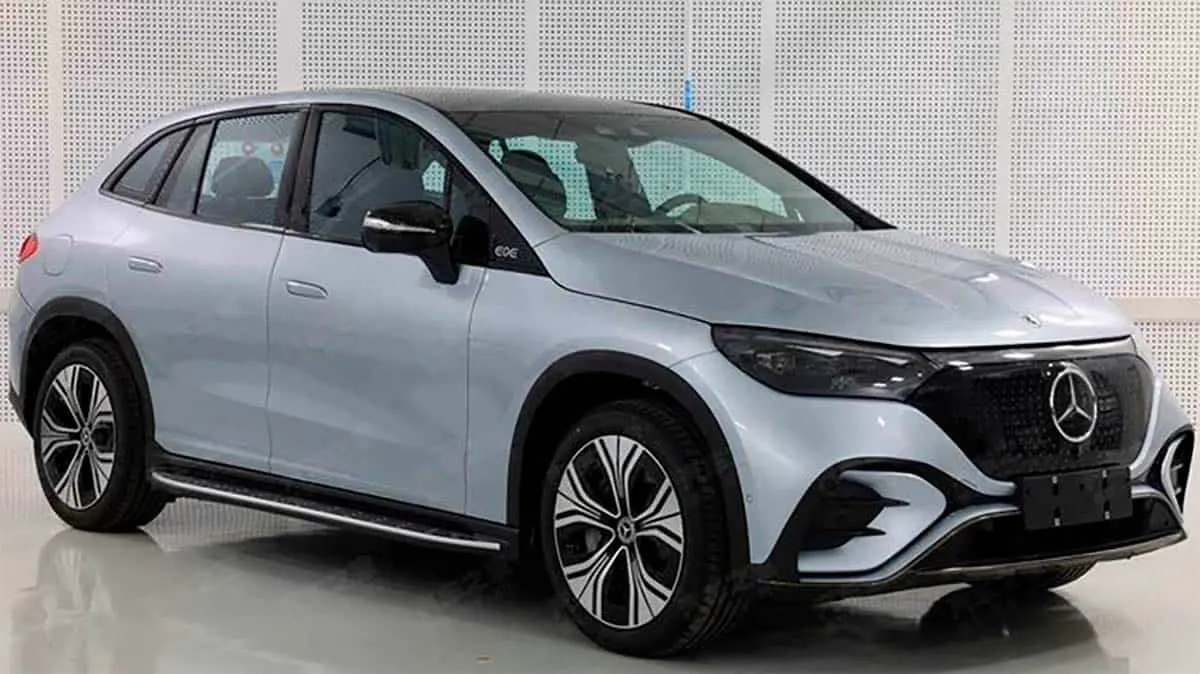 Primera foto filtrada del Mercedes-Benz EQE SUV