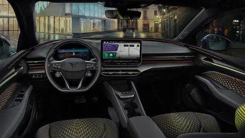 Interior del CUPRA Raval