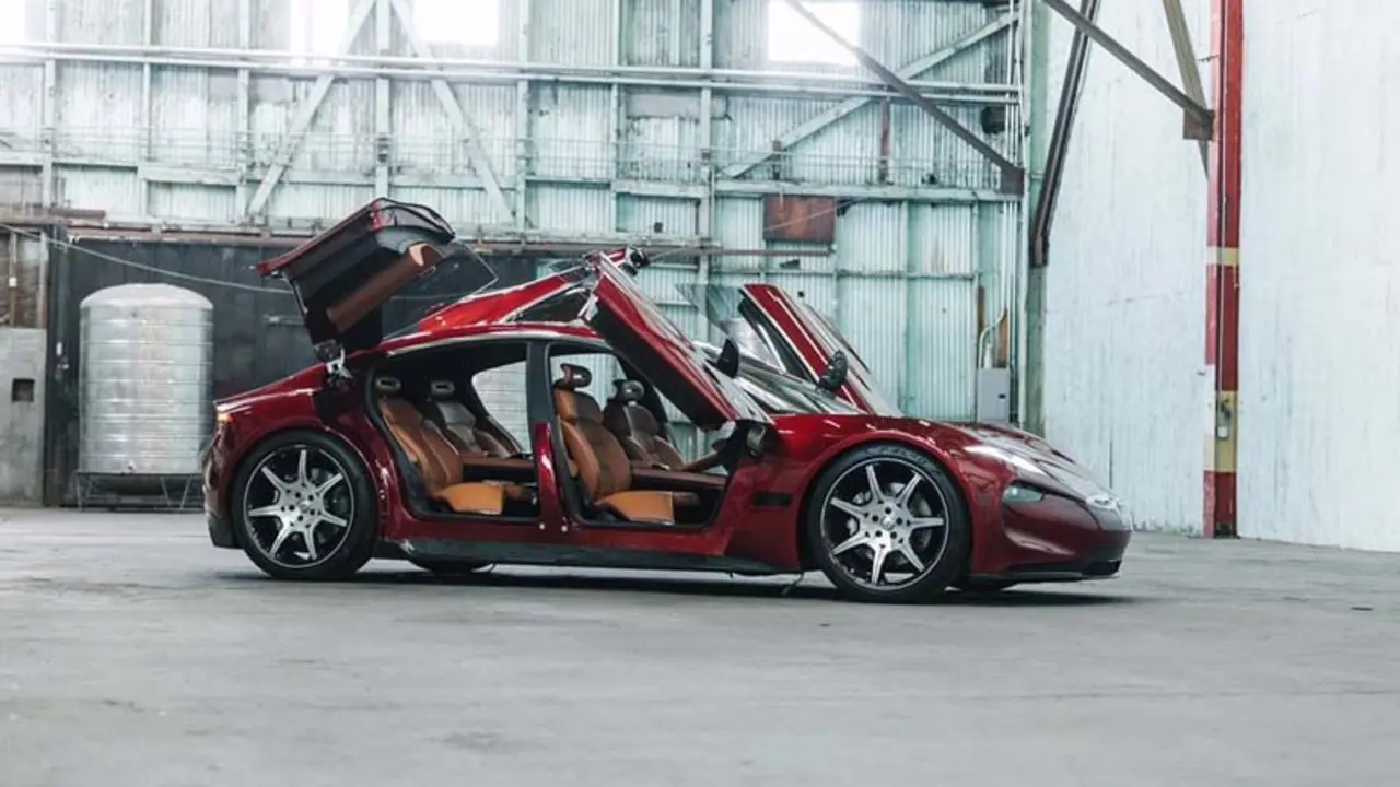 Deportivo el&eacute;ctrico Fisker EMotion
