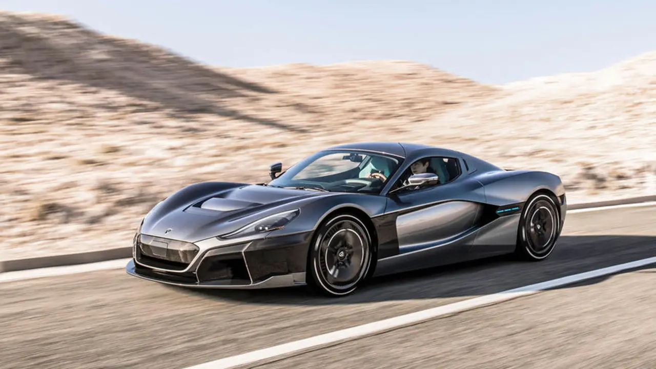 Imagen del Rimac C_Two, el superdeportivo de m&aacute;s de 1.900 CV de potencia y el&eacute;ctrico