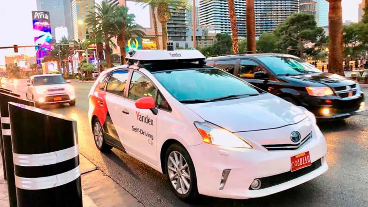 Toyota Prius de Yandex