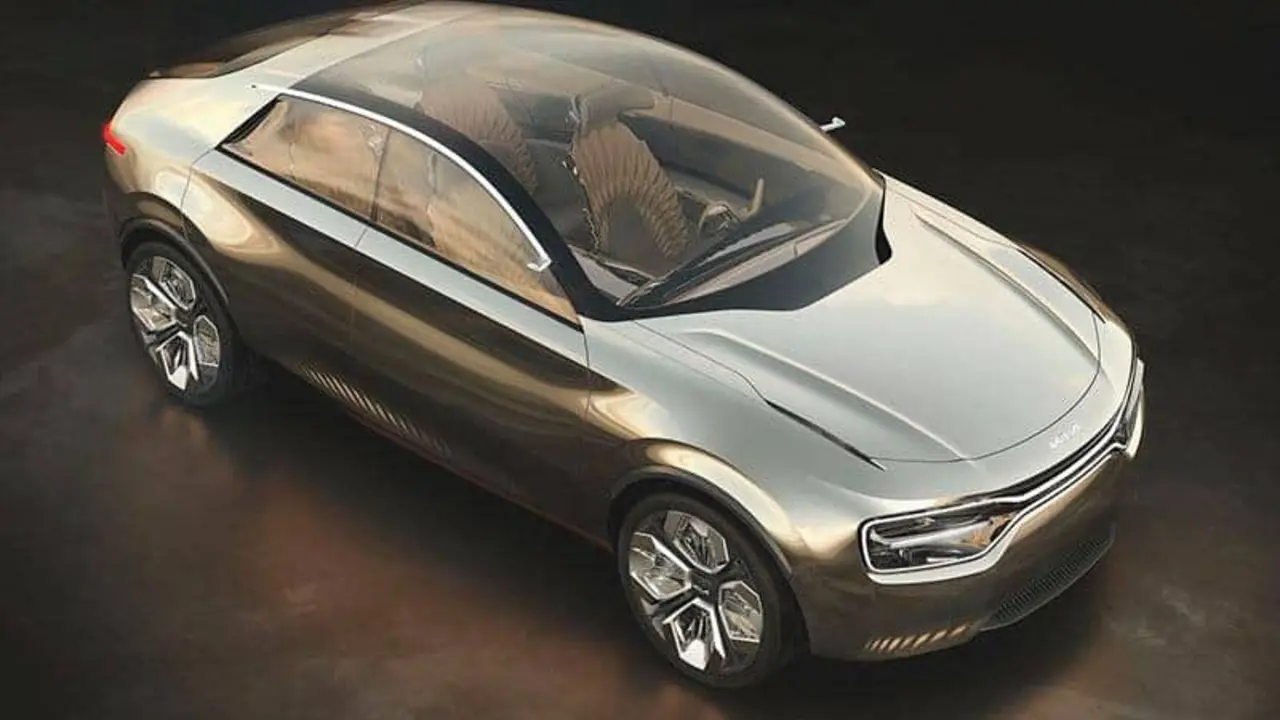 Foto del concept Kia by Imagine de vista superior
