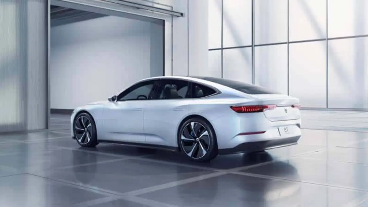 Nueva berlina el&eacute;ctrica presentada en Shangai NIO ET Preview