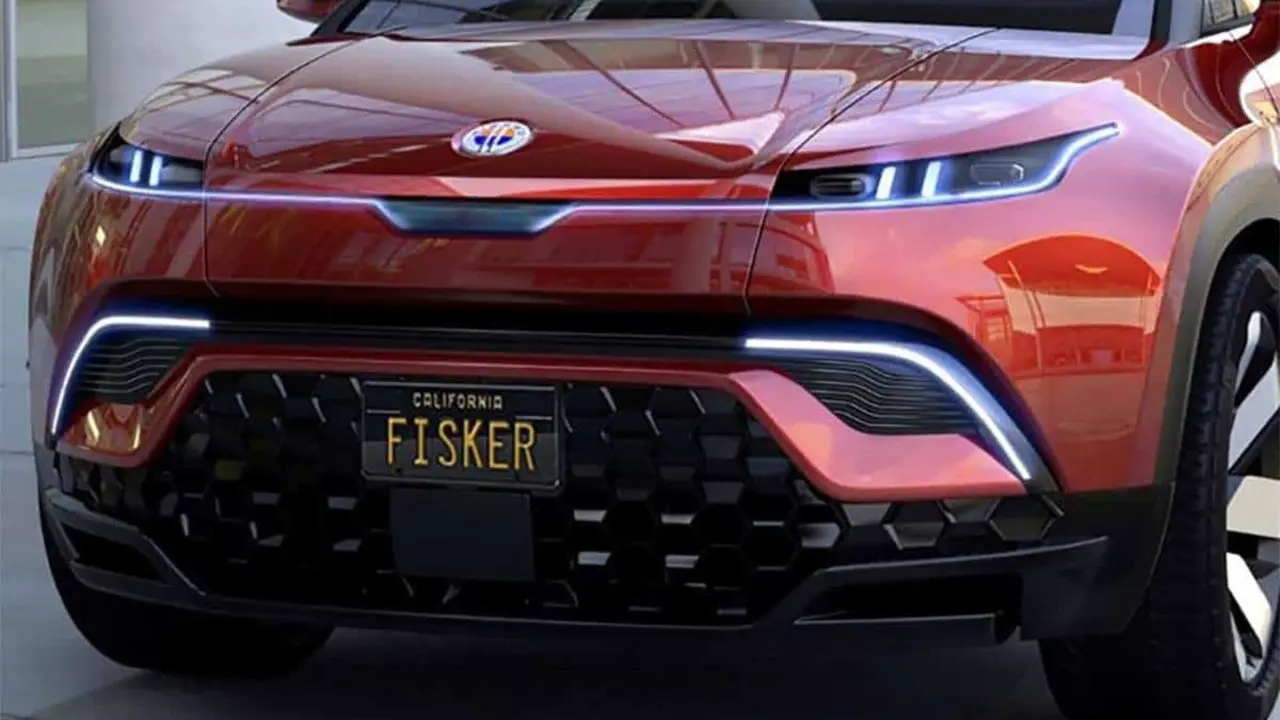 Foto de la parte delantera del Fisker Ocea