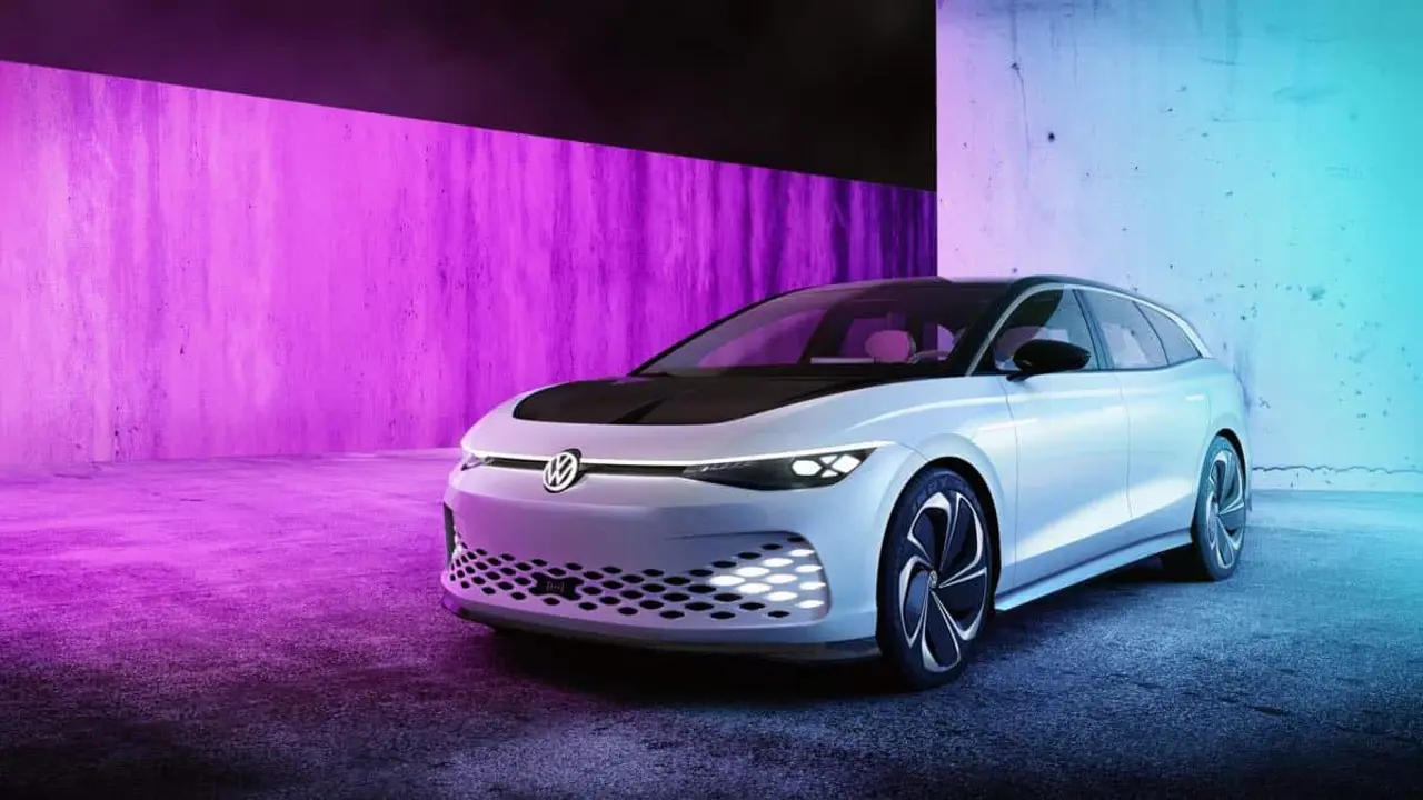 Volkswagen ID5 , foto del concept el&eacute;ctrico