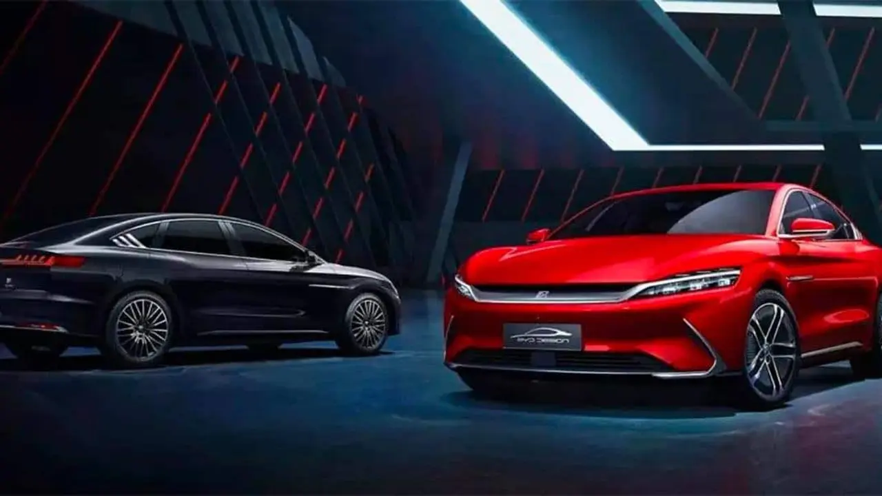 Foto de la berlina BYD Han, versi&oacute;n 100% el&eacute;ctrico