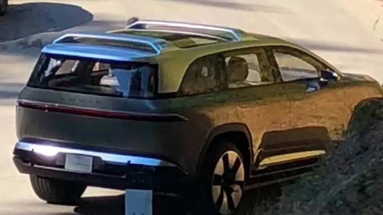 Foto del SUV el&eacute;ctrico de Lucid Motors