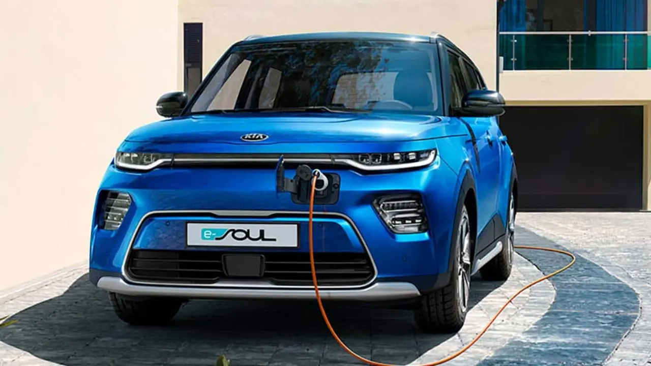 Foto del KIA e-Soul totalmente el&eacute;ctrico