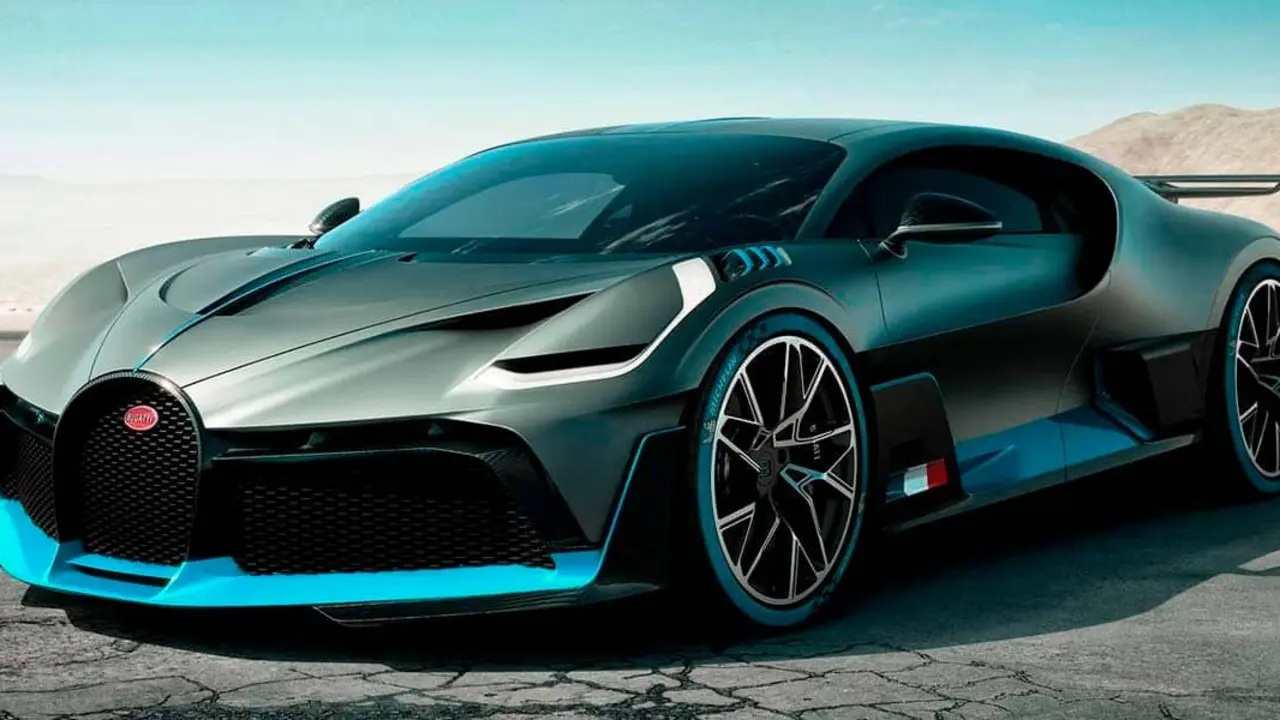 Foto del &uacute;ltimo deportivo de Bugatti