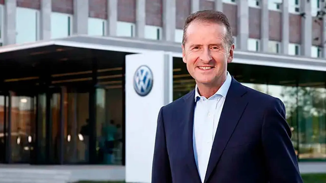 CEO del grupo Volkswagen, Hebert Diess