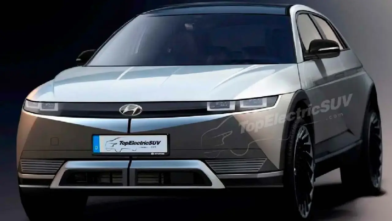 Foto renderizada del dise&ntilde;o del Hyundai IONIQ 5