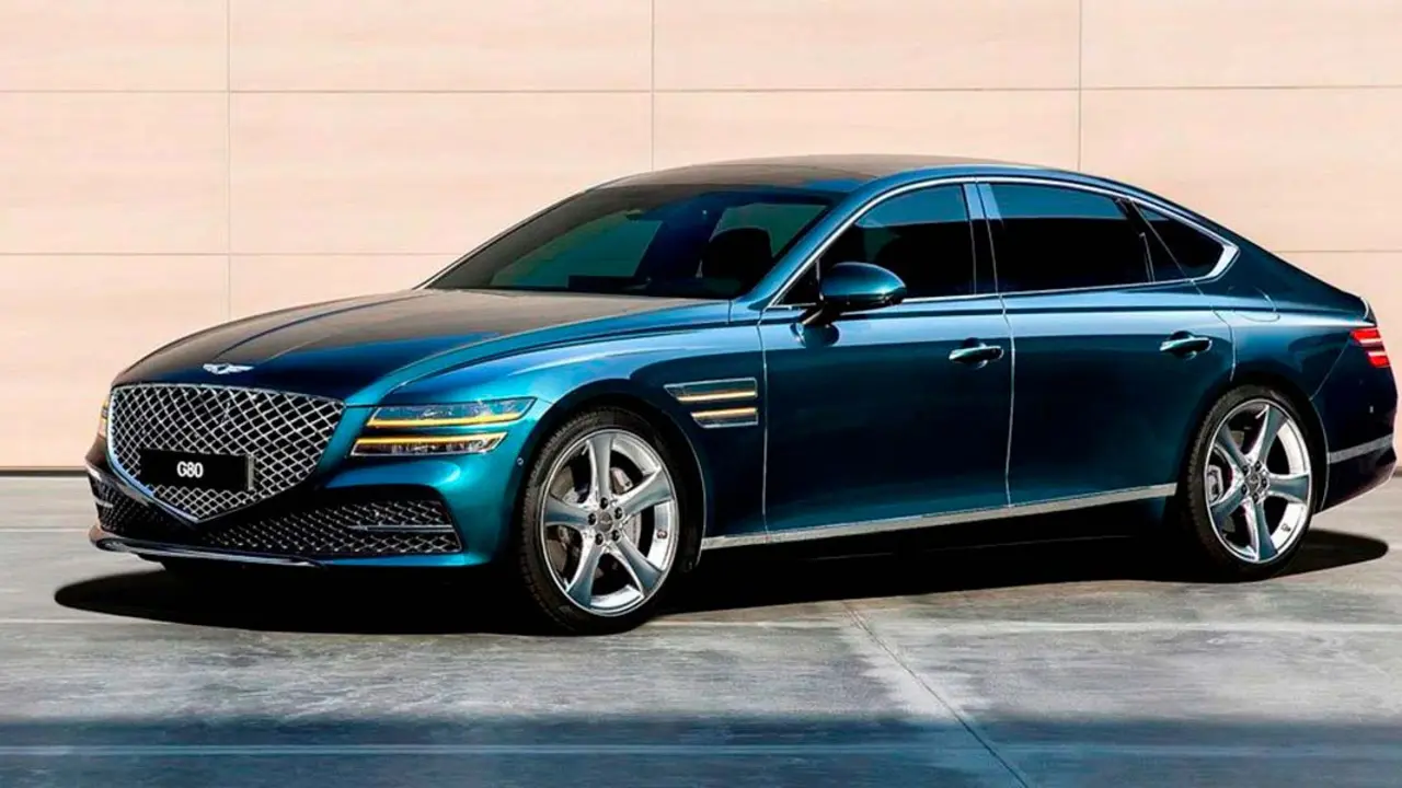 Foto de la berlina premium Genesis G80