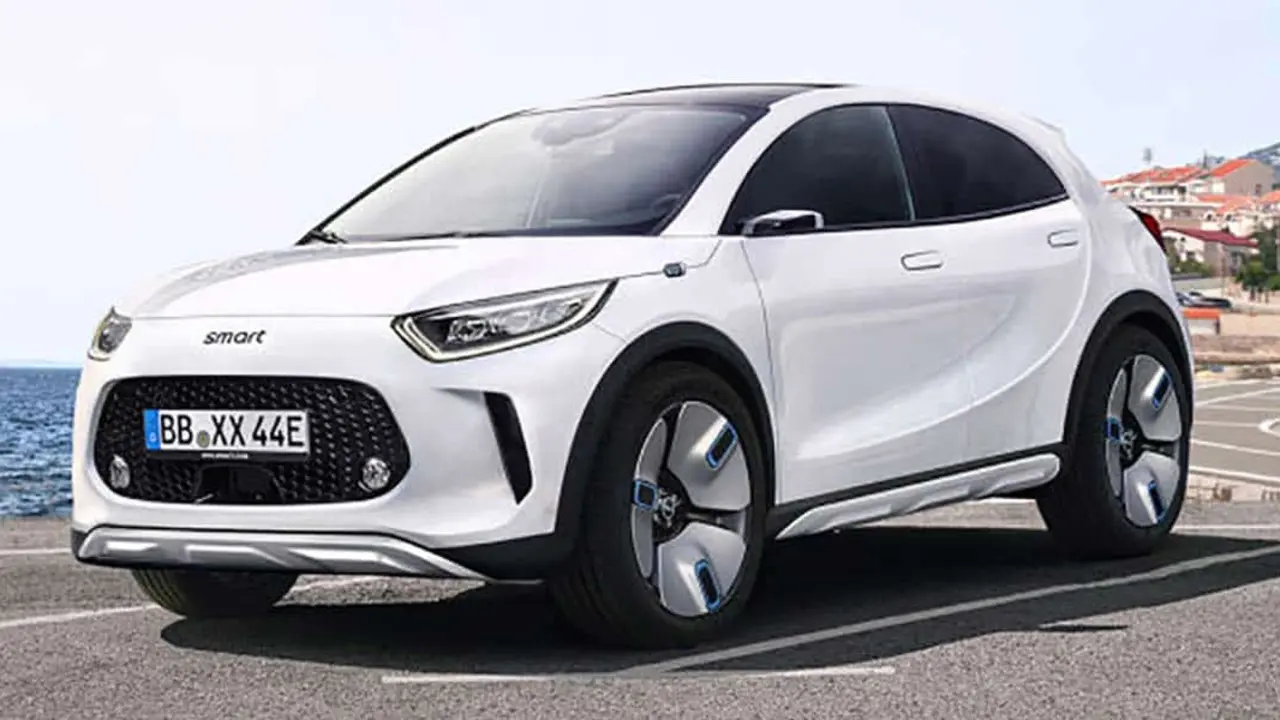Foto y render del posible SUV el&eacute;ctrico de Smart