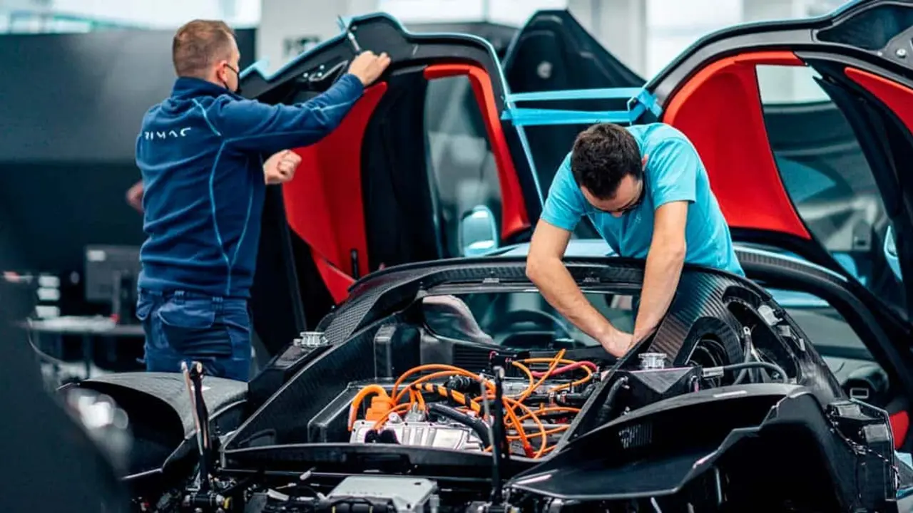 Foto del Rimac C_Two preserie