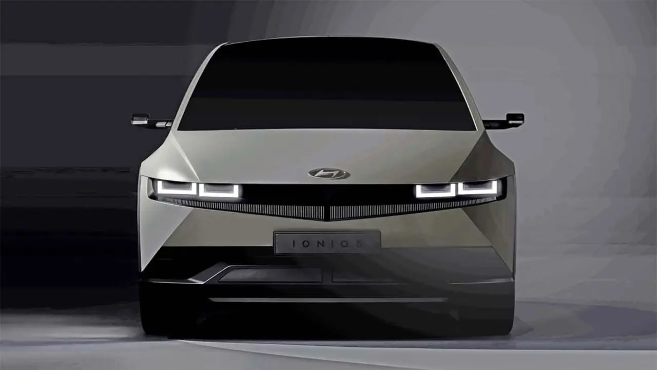 Foto del frontal de IONIQ 5
