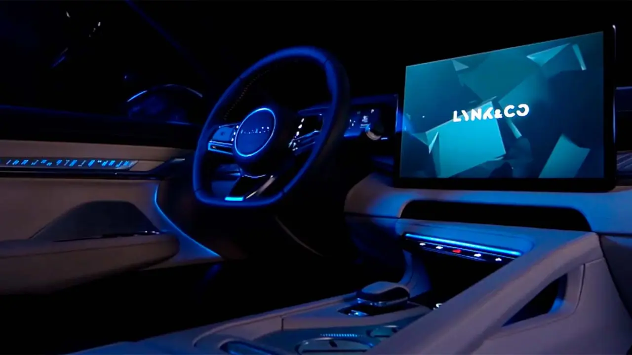 Interior del Lynk & Co Zero 