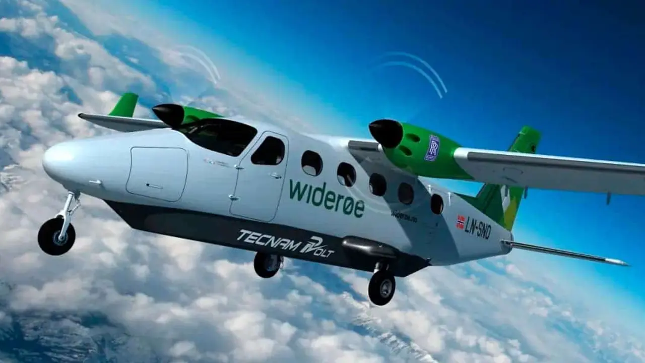 P-Volt primer avi&oacute;n el&eacute;ctrico de pasajeros desarrollado por Rolls-Royce y Tecnam