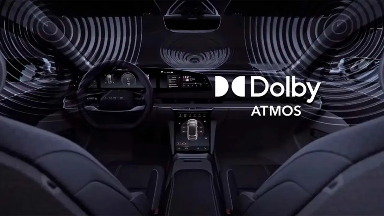 Foto del Lucid Air con Dolby Atmos