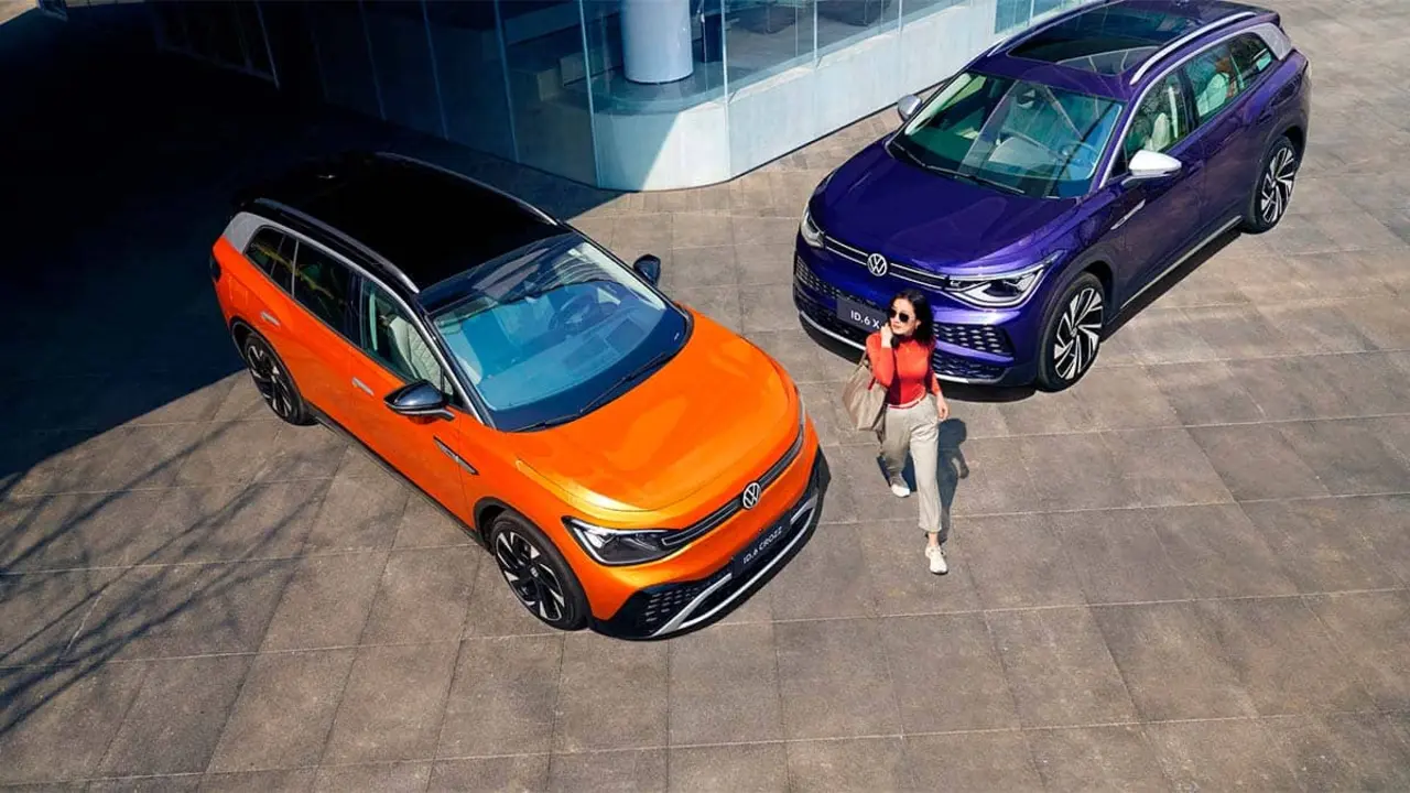Foto del Volkswagen ID6 X y del ID 6 Crozz