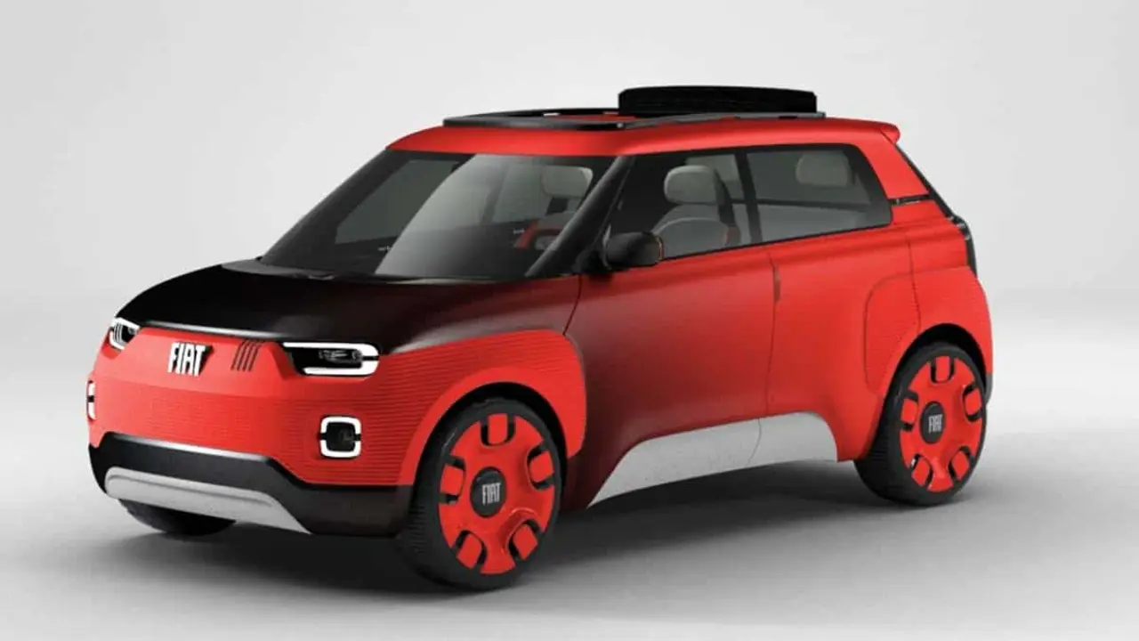 render del SUV compacto el&eacute;ctrico de FIAT