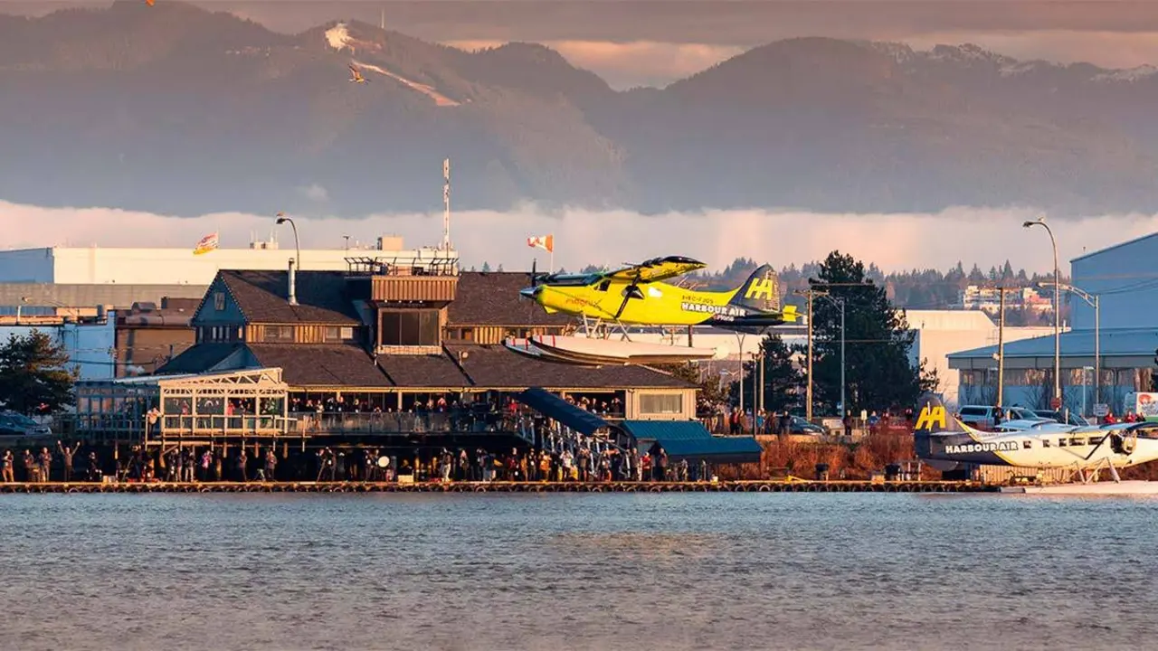 Foto de uno de los aviones de Harbour Air