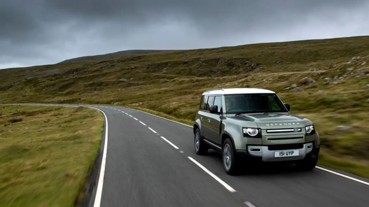 Prototipo Land Rover Defender de hidr&oacute;geno