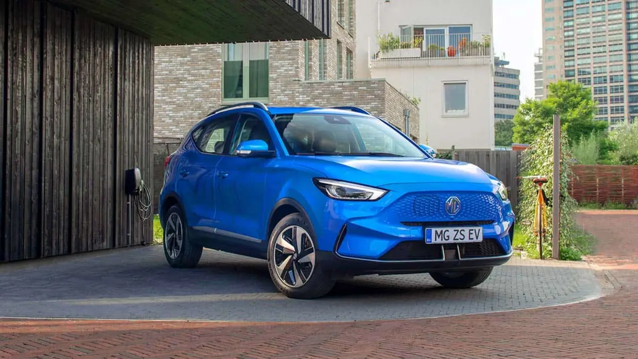 Foto del nuevo MG ZS EV de 2022