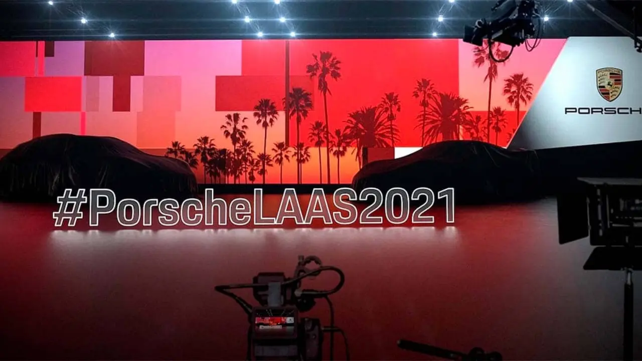 Foto de Porsche en el Sal&oacute;n del Autom&oacute;vil de Los &Aacute;ngeles