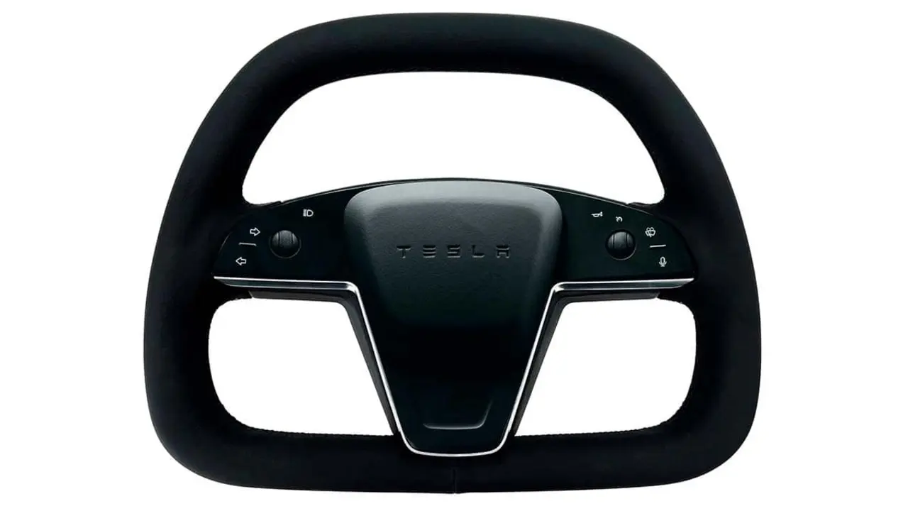 volante Tesla Model S redondo