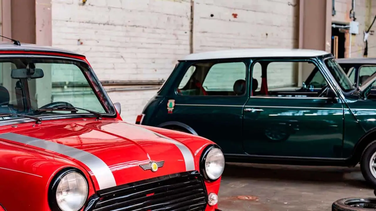 Mini cl&aacute;sicos convertidos en coches el&eacute;ctricos