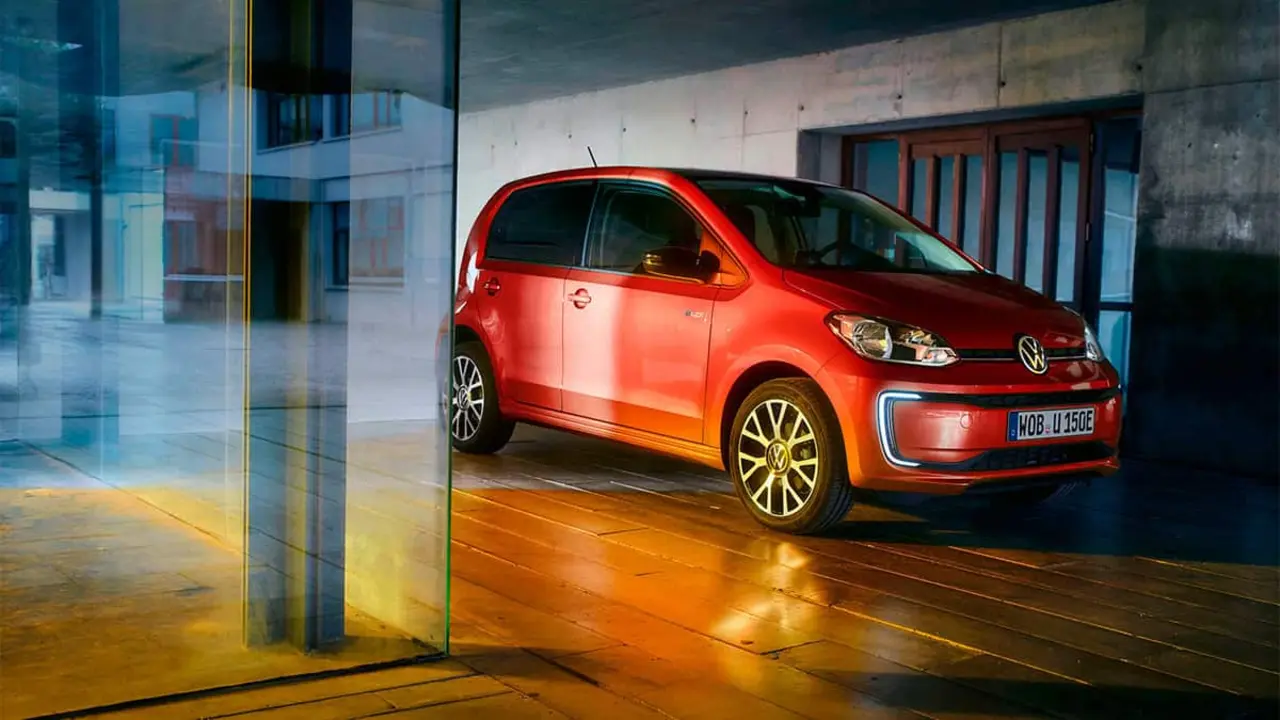 Foto del Volkswgen e-UP!, el peque&ntilde;o coche el&eacute;ctrico del fabricante alem&aacute;n