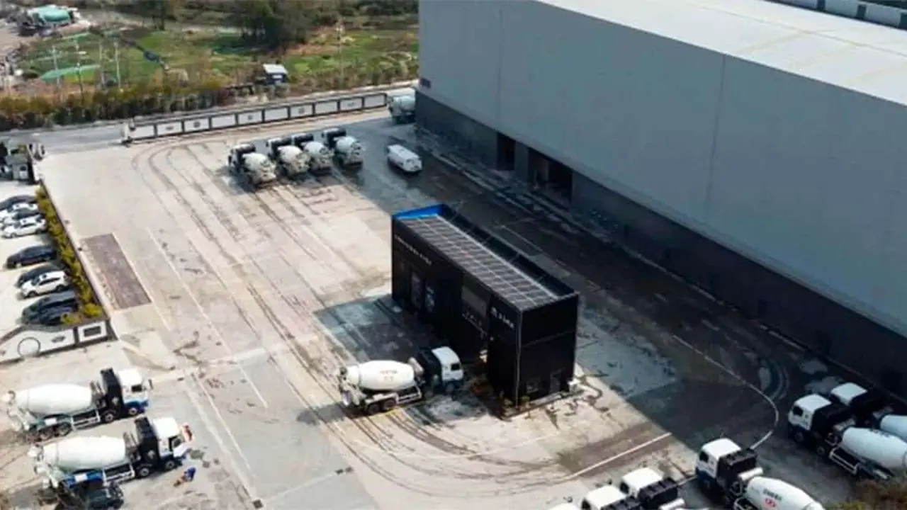 Geely intercambio bateria camiones el&eacute;ctricos
