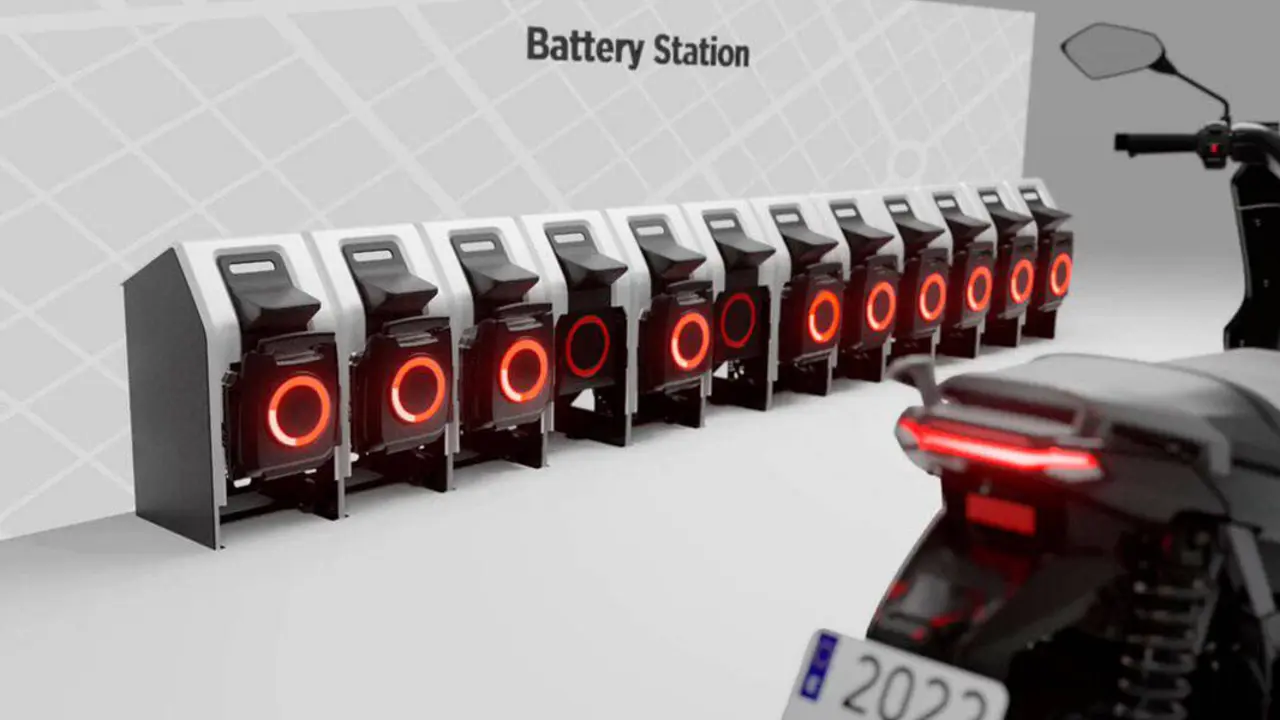 Battery-Station-solucion-intercambio-baterias-scooters-electricos-Silence