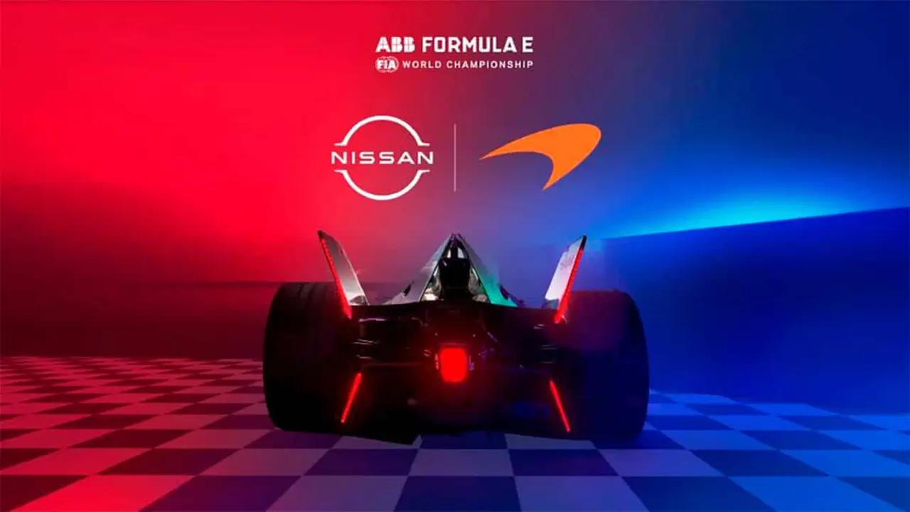 Anuncio colaboraci&oacute;n Nissan y Mclaren para la F&oacute;rmula E
