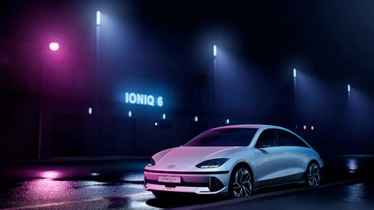 Foto del IONIQ 6, el nuevo coche el&eacute;ctrico de Hyundai
