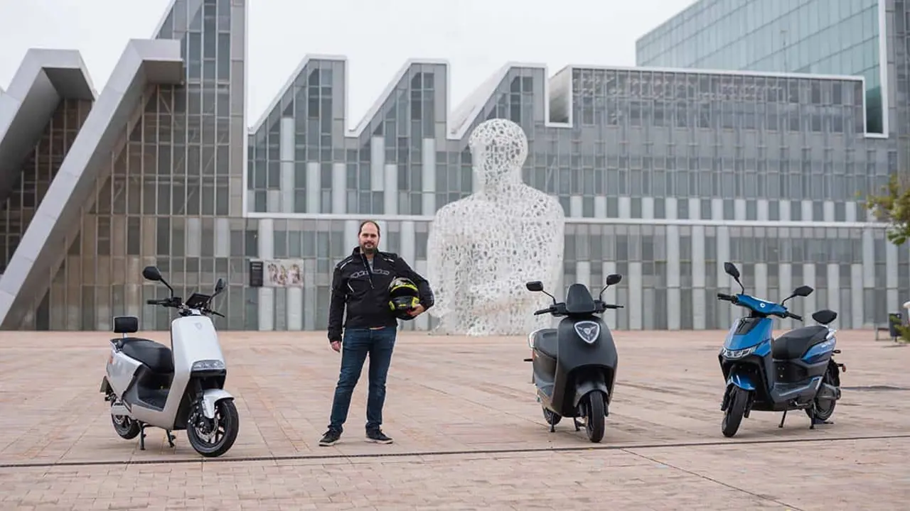 Prueba de las motos el&eacute;ctricas de YADEA (C1S PRO y G5 S