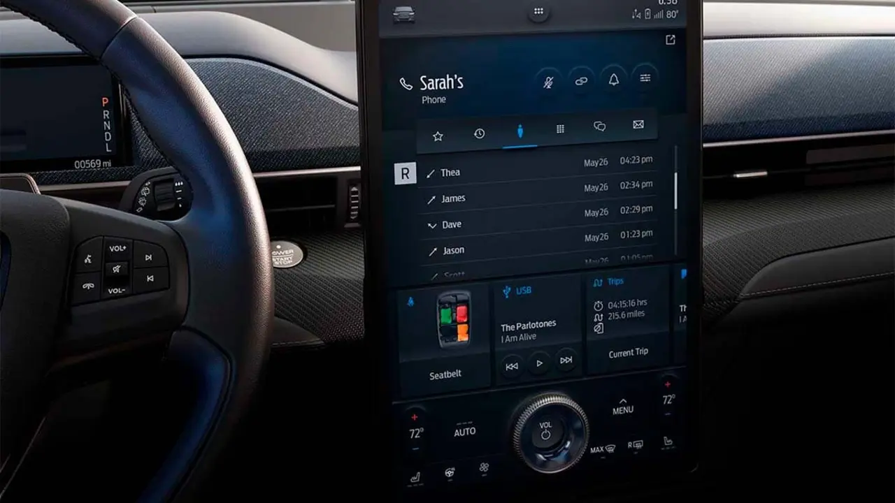 Actualizaci&oacute;n del software del Ford Mustang Mach-E