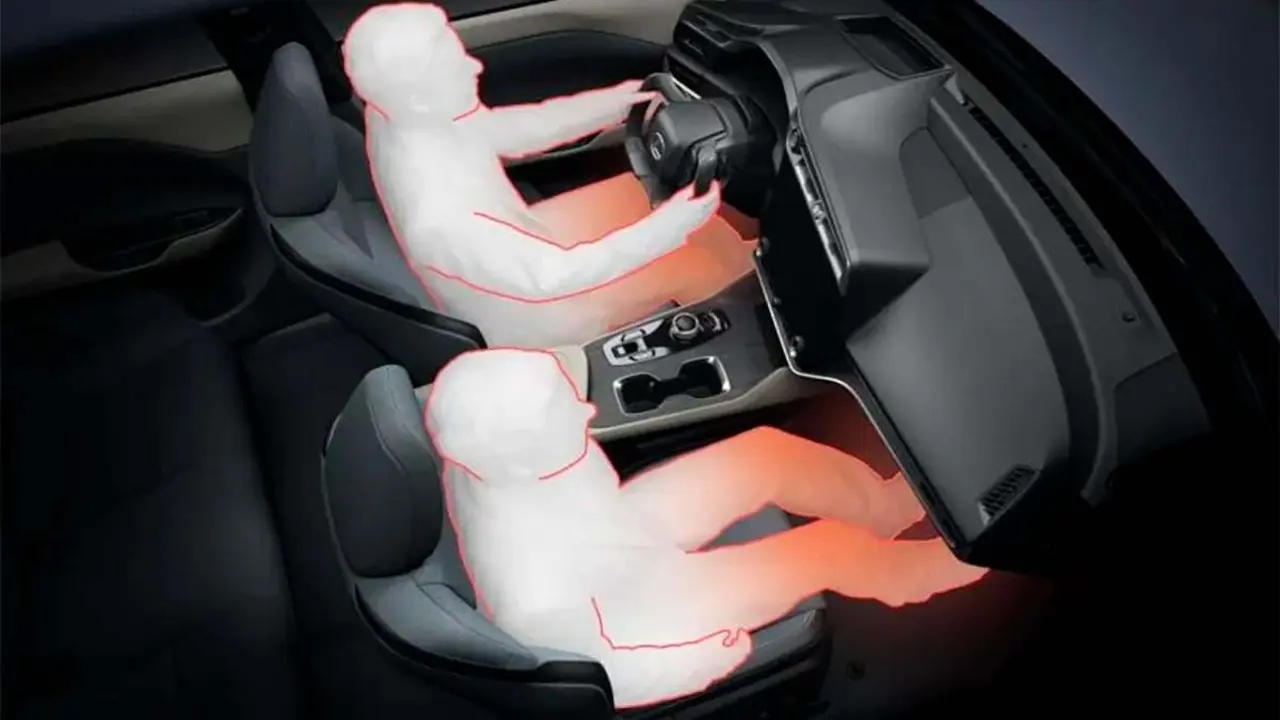 Sistema de calor radiante en el Lexus RZ
