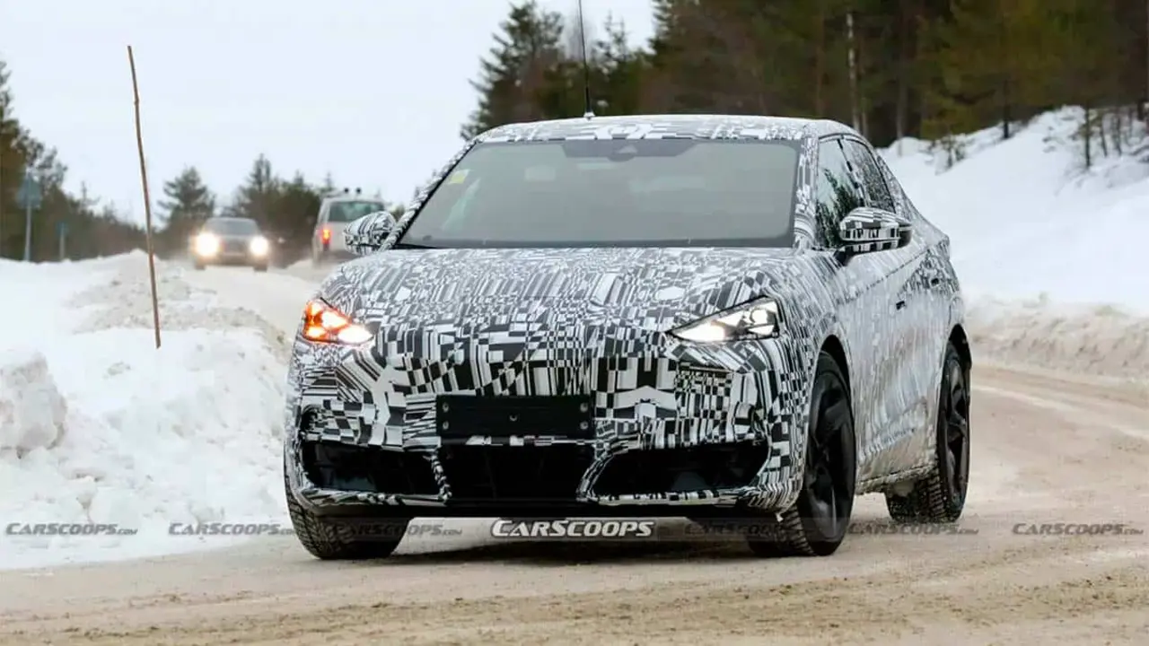 Cupra Tavascan con camuflaje