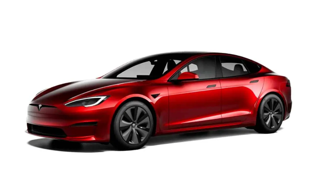 Color ultra rojo Tesla Model S