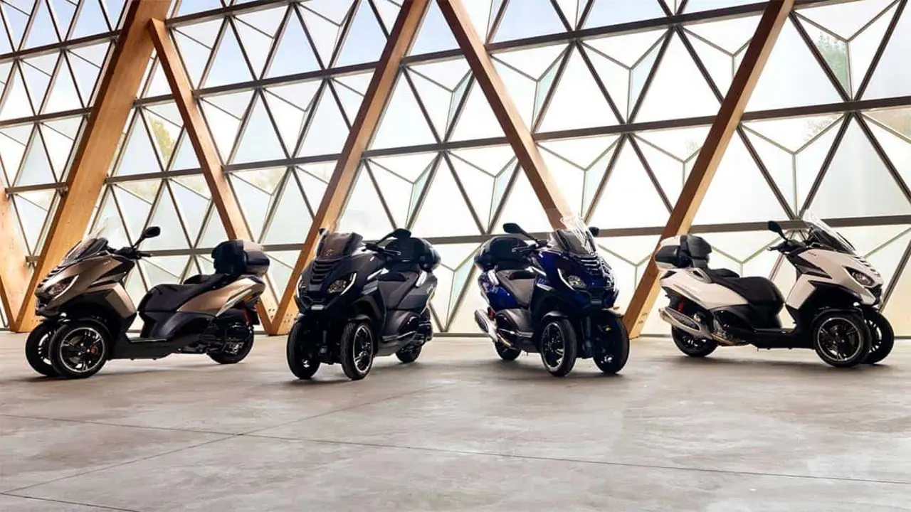 Scooter 3 ruedas de Peugeot Motorcycles