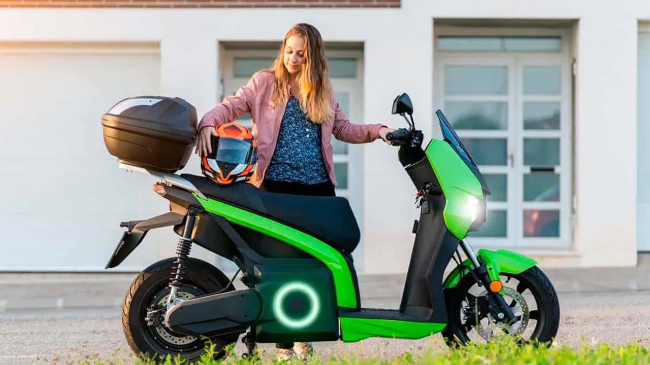 Moto El&eacute;ctrica chica