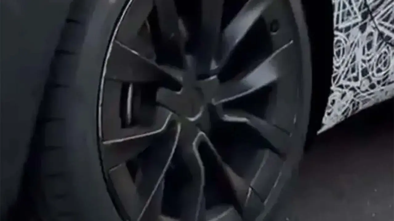 Nuevas llantas del Tesla Model 3 Highland