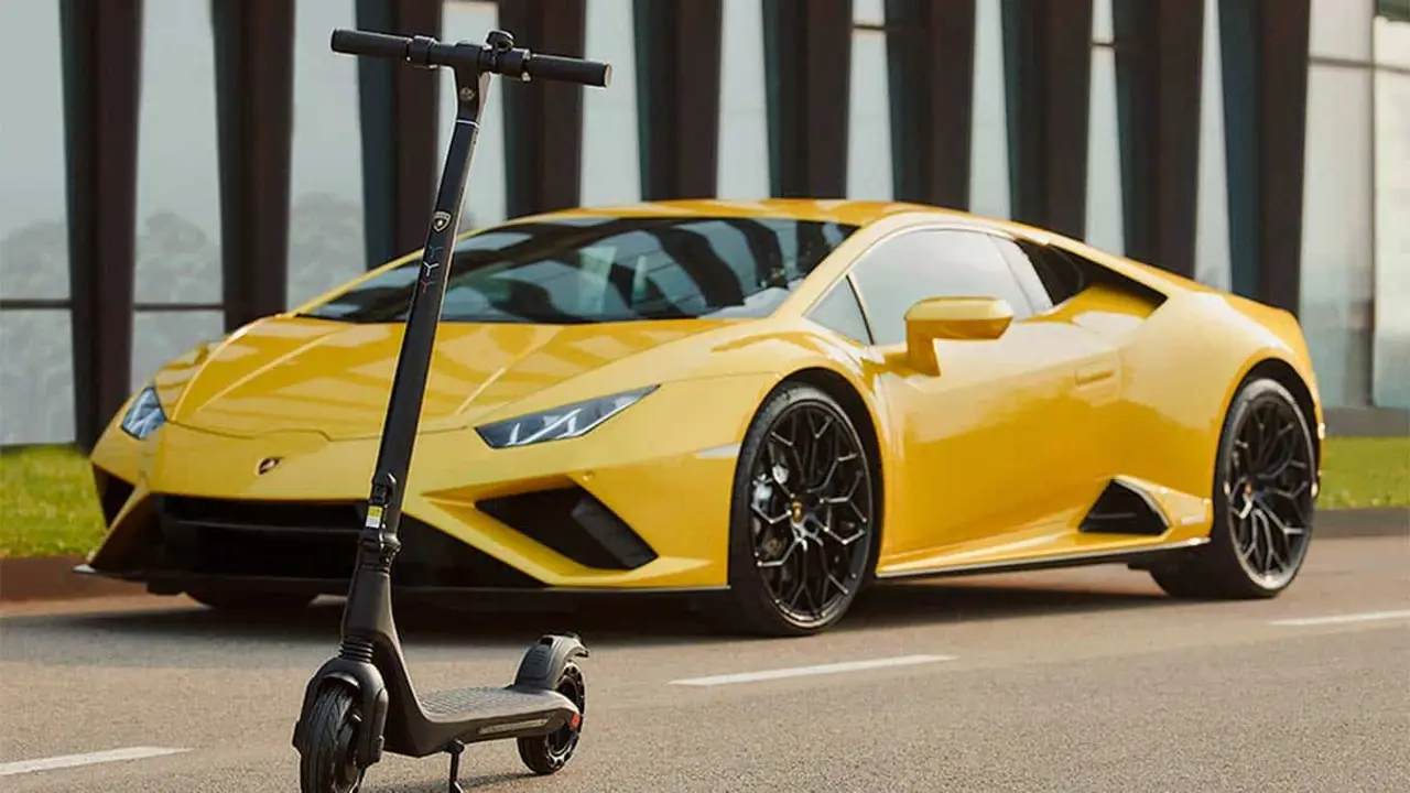 Patinete el&eacute;ctrico de Lamborghini