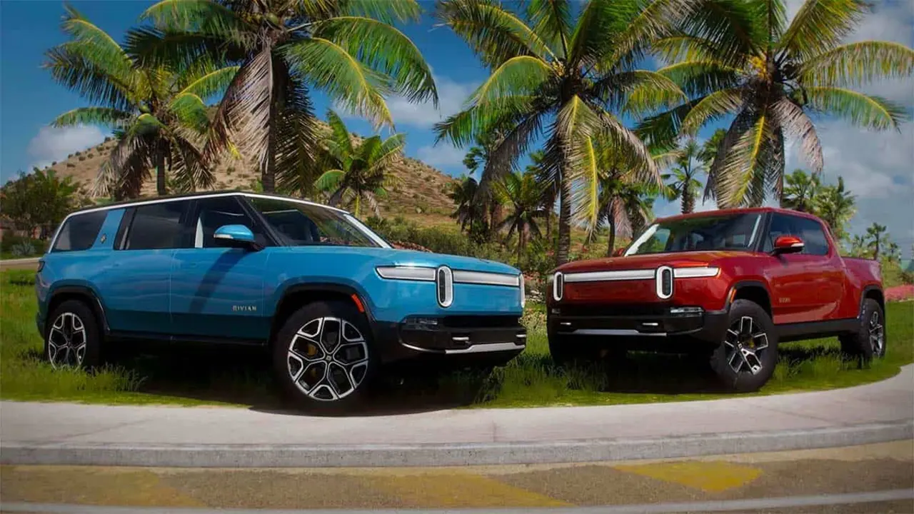 Rivian R1S y Rivian R1T en Forza Horizon 5
