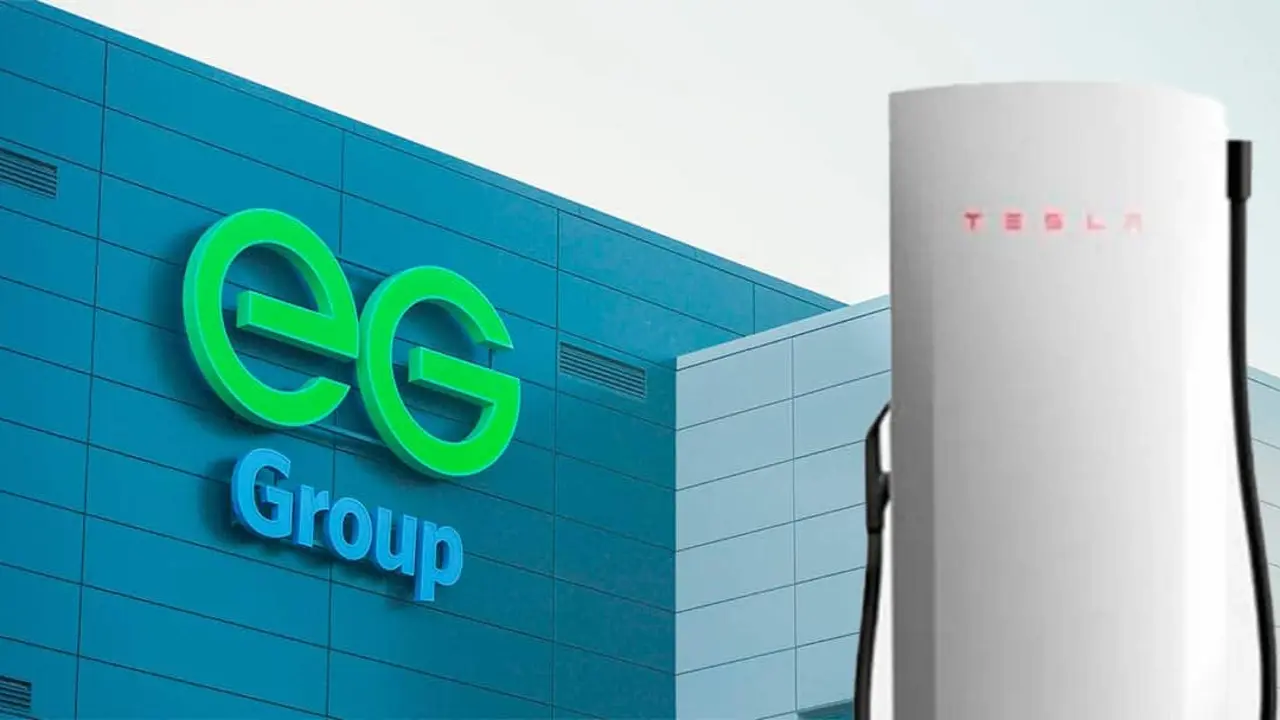 EG Group Tesla Supercharger