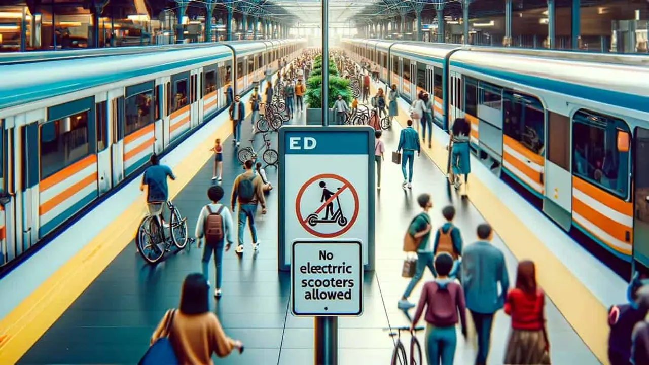 Renfe proh&iacute;be patinetes el&eacute;ctricos