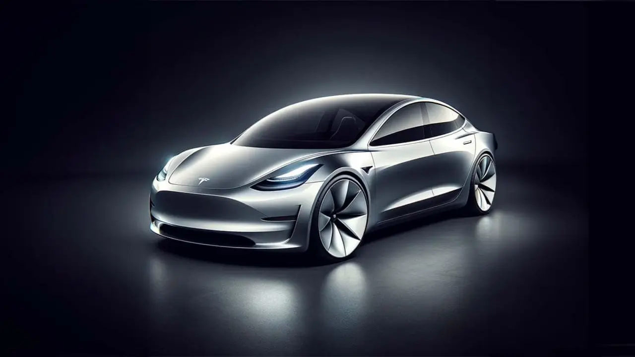 Recreaci&oacute;n de como ser&aacute; el Tesla Model 2